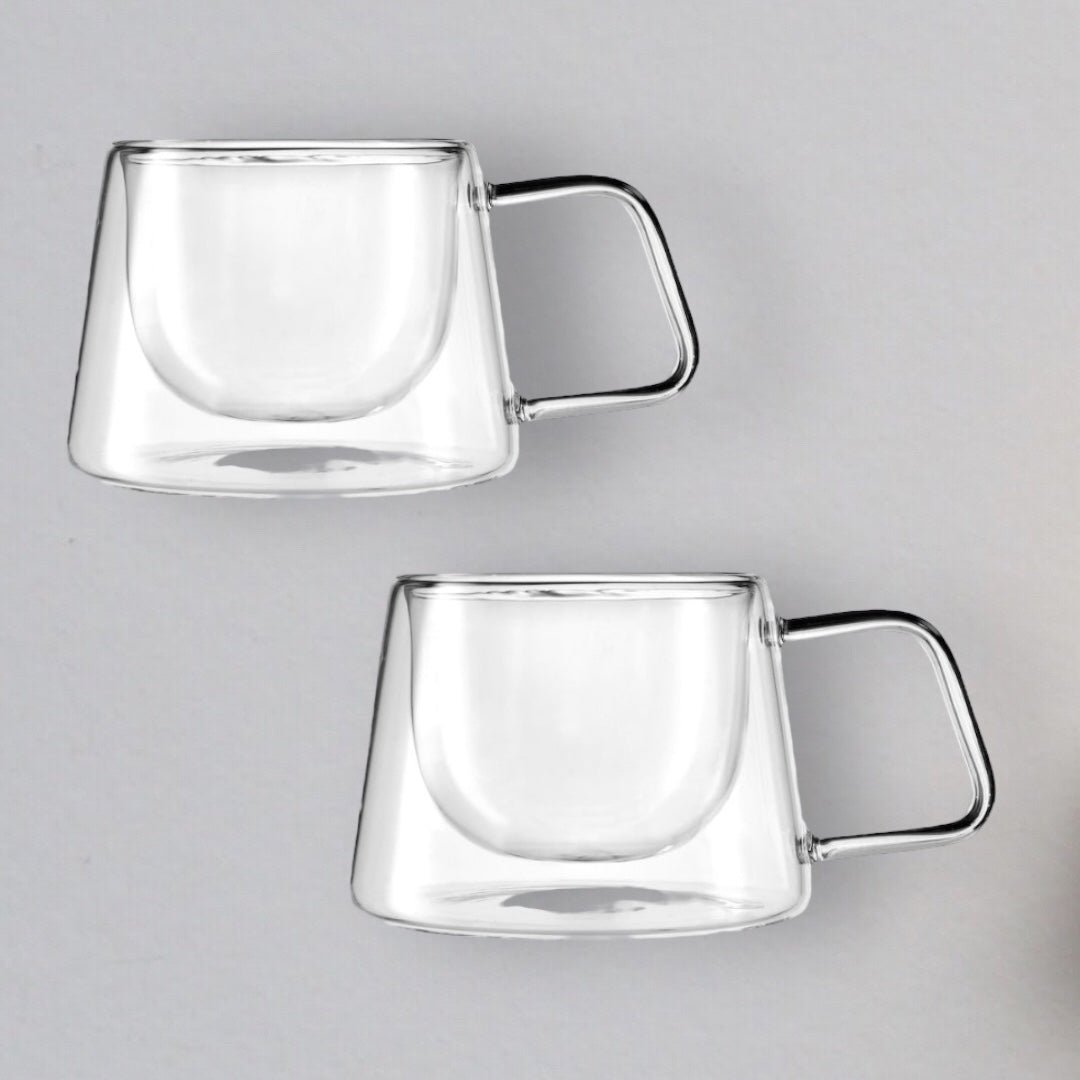 2er Set 'Doppelwandige' Thermoglas (200ml) - Namsalhome