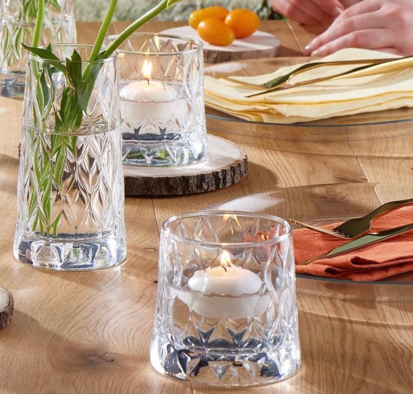 4er Set 'Leafy Long' Trinkglas (345ml) - Namsalhome