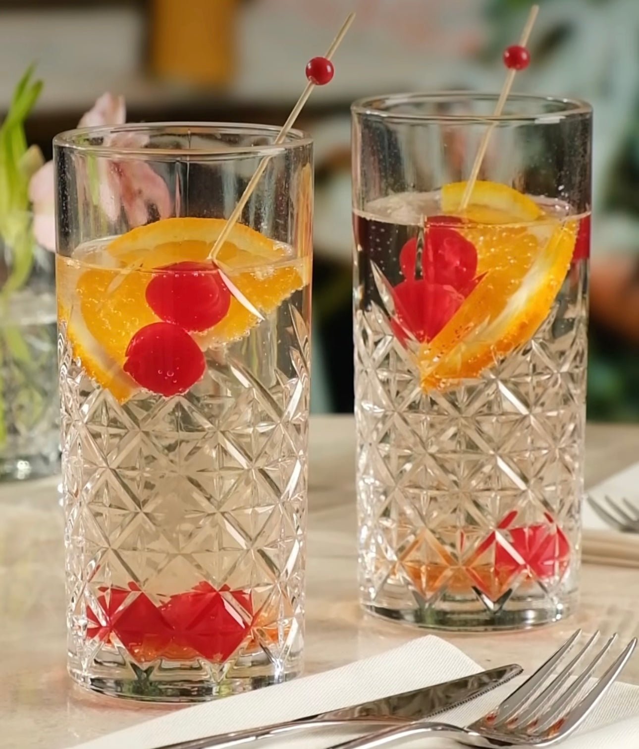 4er Set 'Timeless Long' Trinkglas (365ml) - Namsalhome