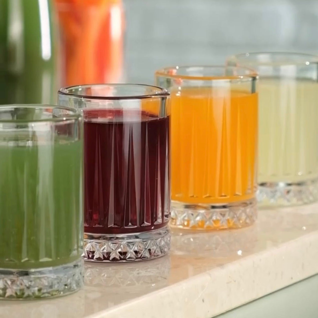 6er Set 'Elysia Mini' Glas (60ml) - Namsalhome