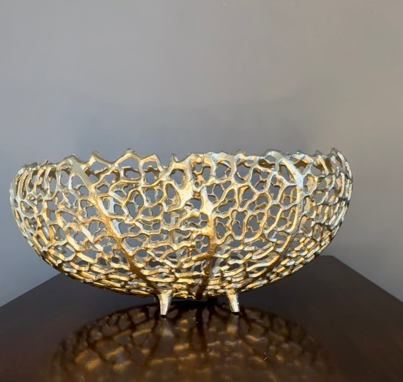 'Almeda Gondol' Gold - Dekoschale in 3 Größen - Namsalhome