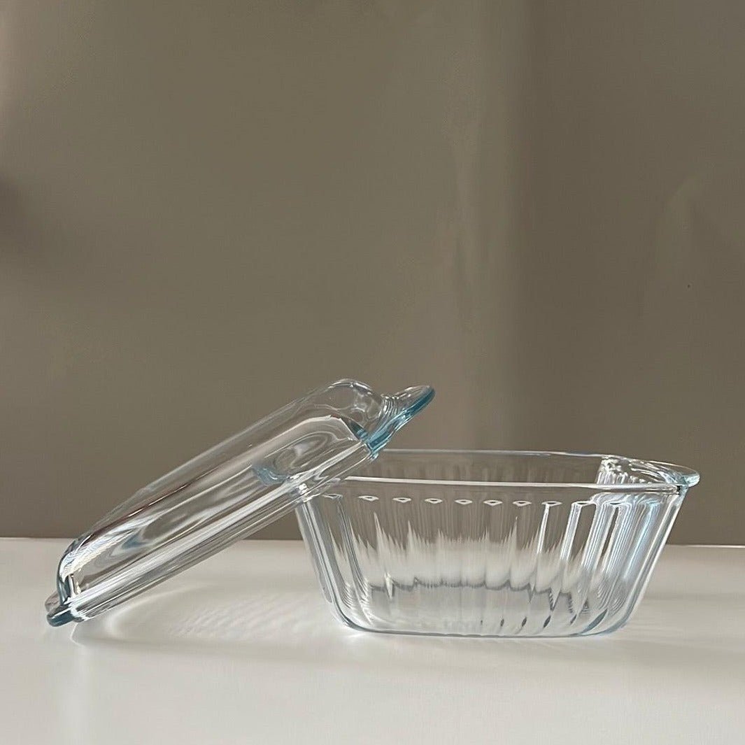 Auflaufform 'Borcam' mit Deckel (2 Größen) - Namsalhome