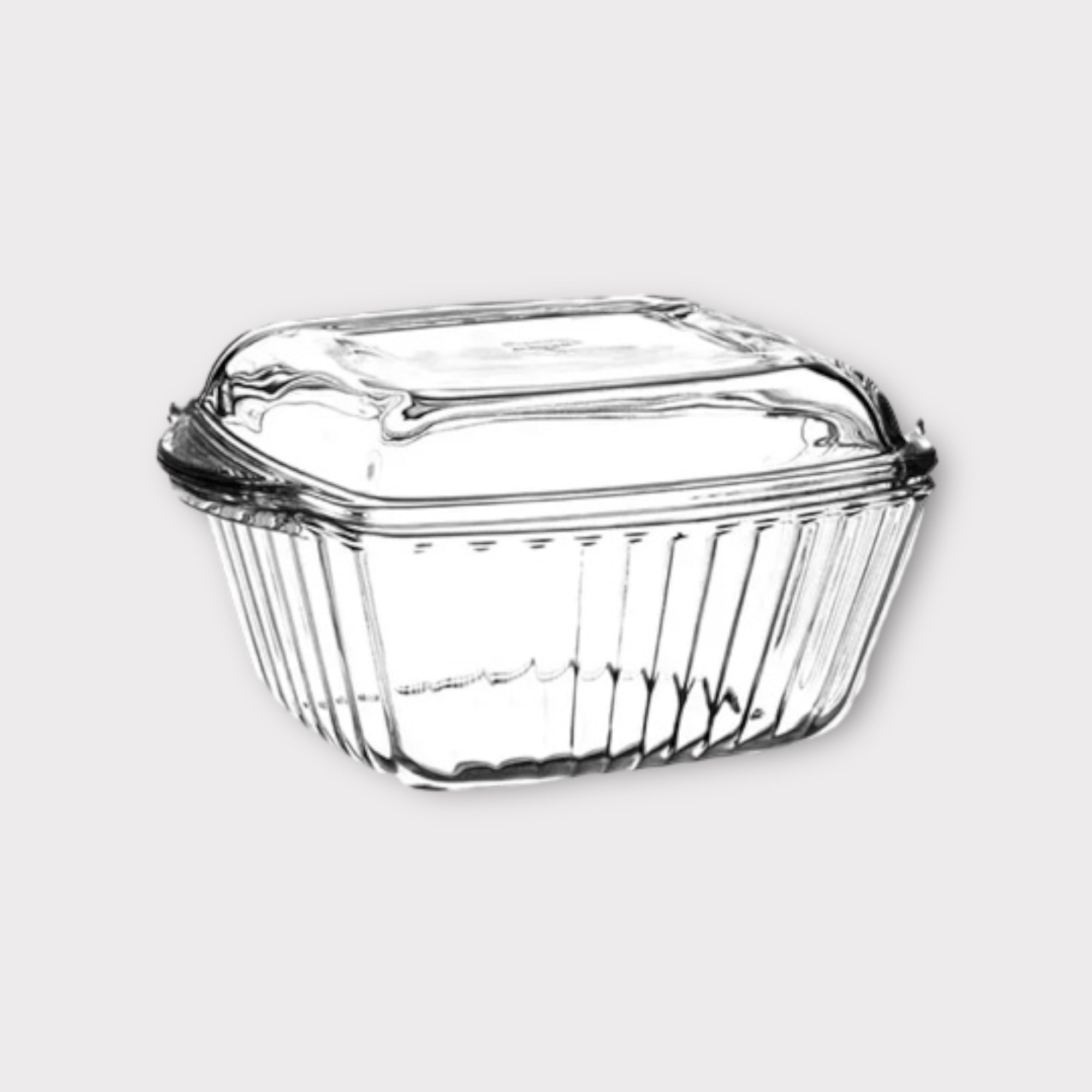 Auflaufform 'Borcam' mit Deckel (2 Größen) - Namsalhome