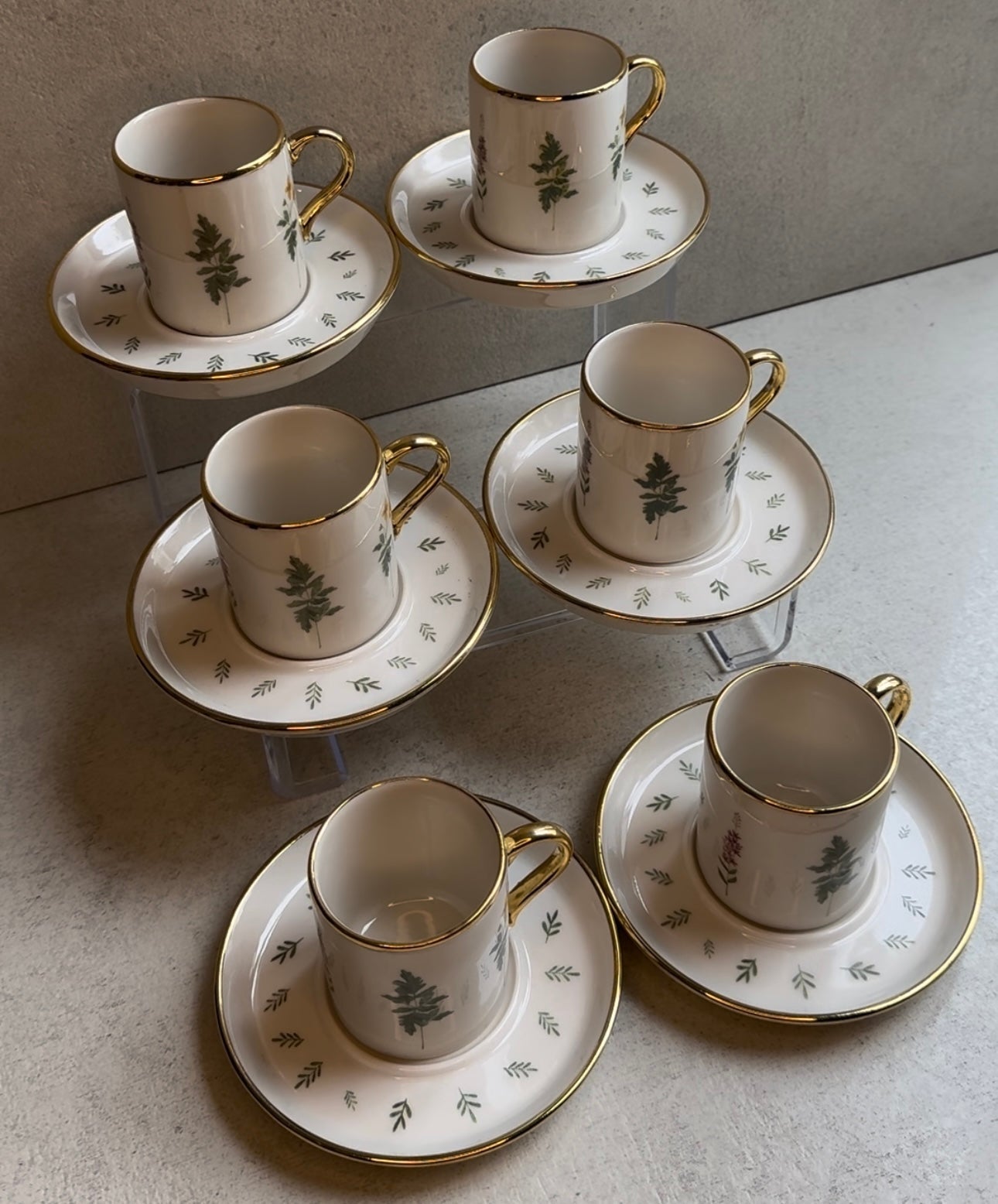 'Cicek' Mokkatassen - Set 12tlg. für 6 Personen - Namsalhome