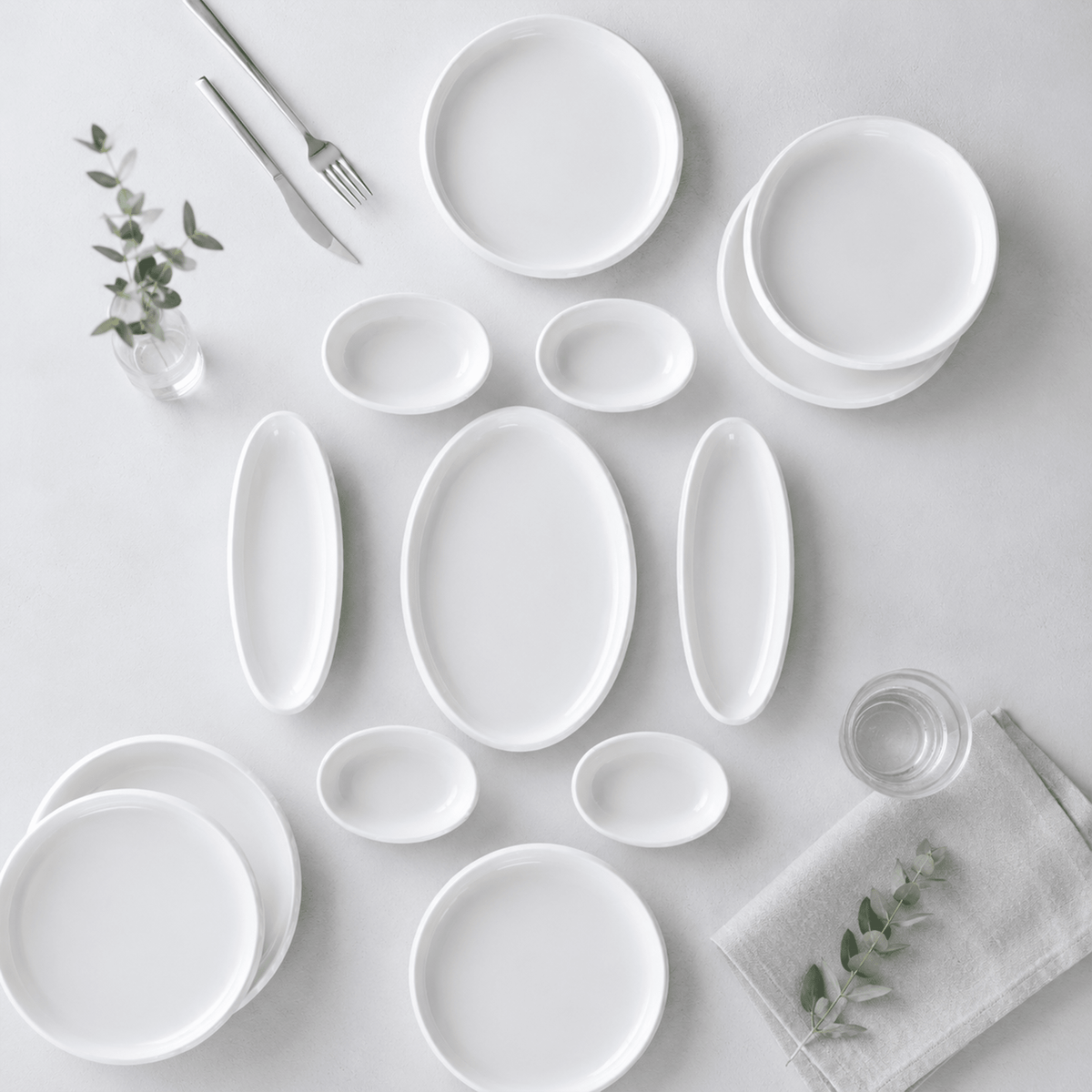 'Freya' Frühstücksset 13tlg. für 6 Personen - Namsalhome