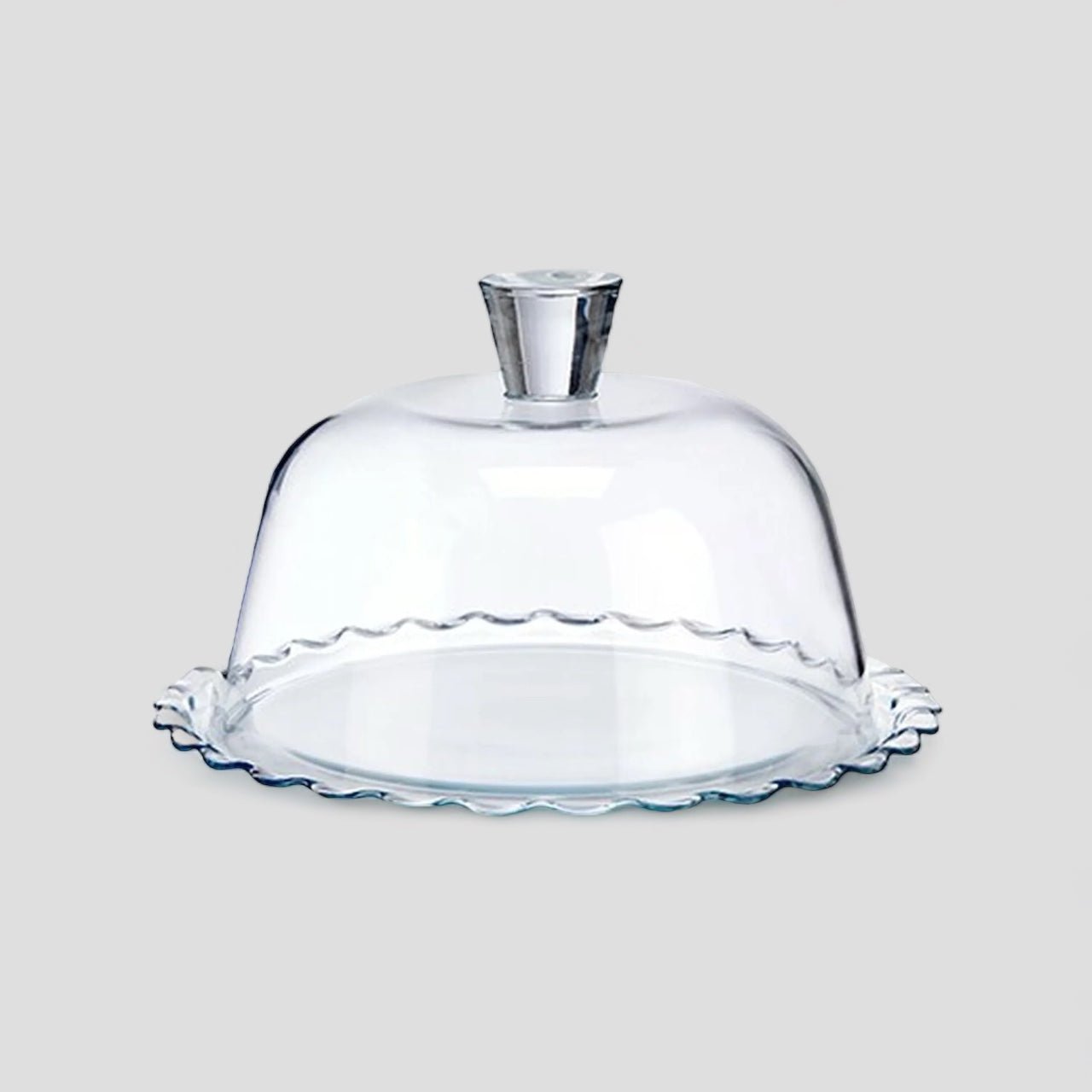 'Petite Patisserie' Kuchenplatte mit Glasglocke (⌀26,4cm) - Namsalhome