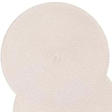 Platzset Weiss (⌀ 32,5cm) - Namsalhome