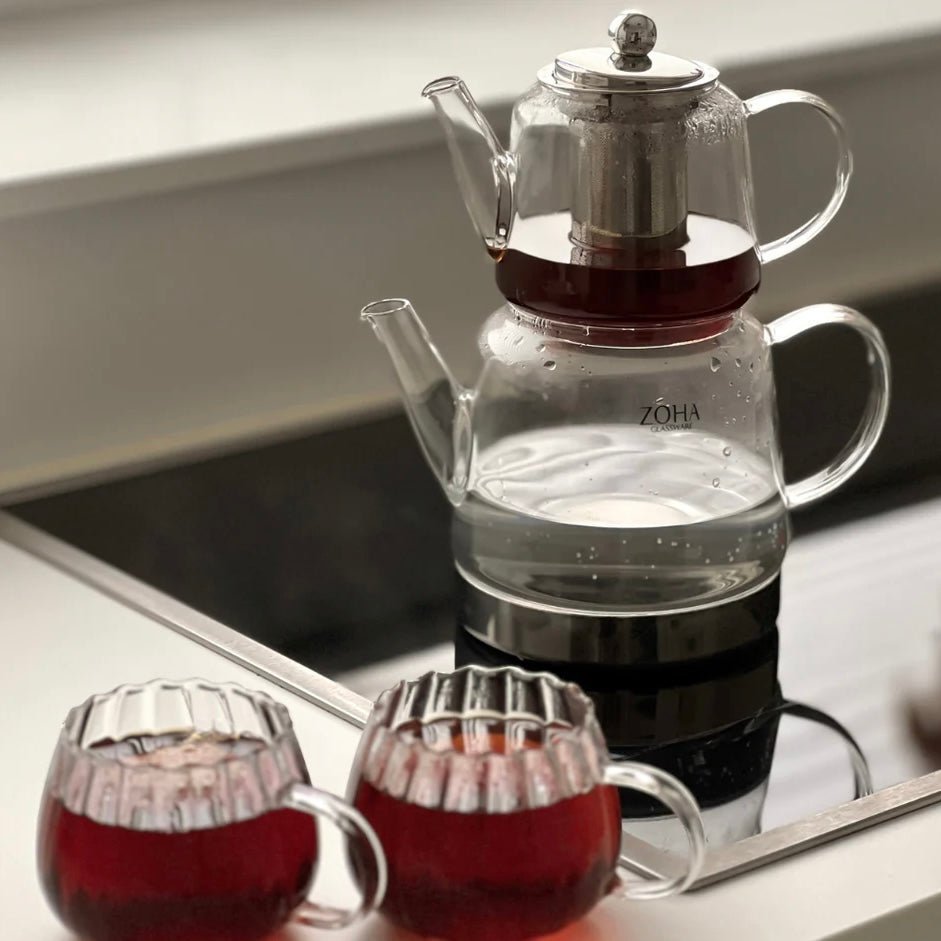 'Sera Teekanne' aus Glas Induktionsgeeignet - Namsalhome