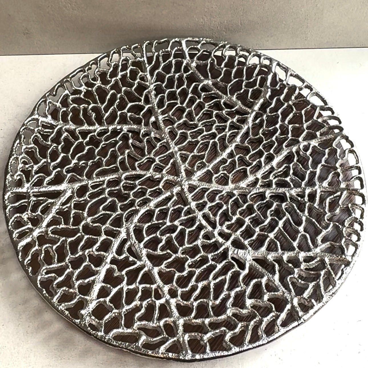 Silber - Dekoteller in 3 Größen - Namsalhome