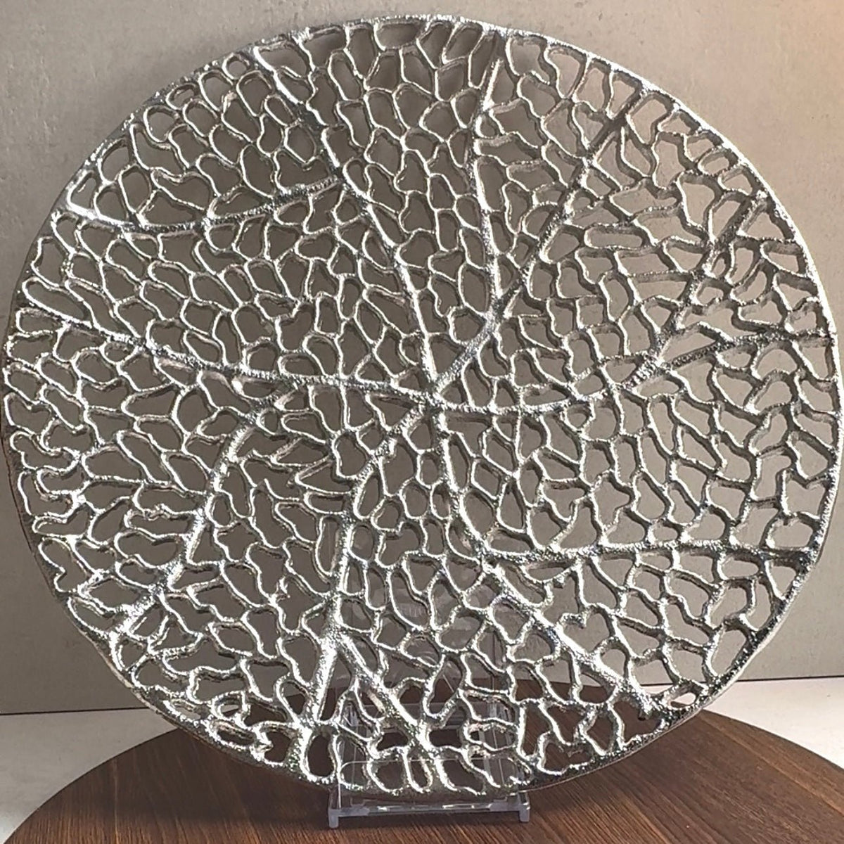 Silber - Dekoteller in 3 Größen - Namsalhome
