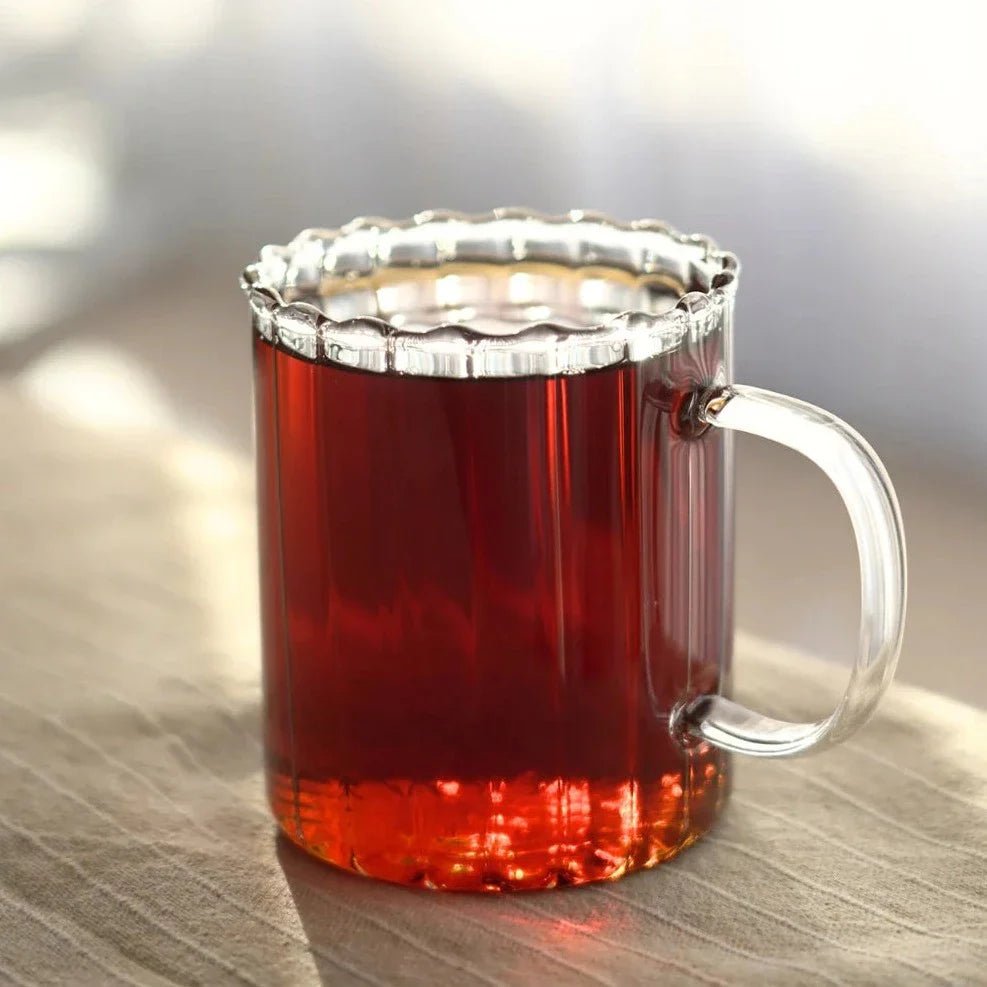 2er Set 'Riffle Cup' Borosilikatglas (350 ml) - Namsalhome