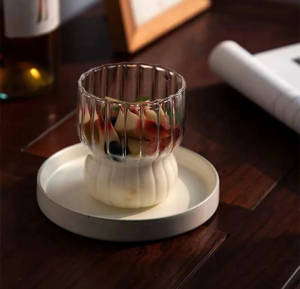 2er Set 'Stripe' Borosilikatglas (310ml) - Namsalhome