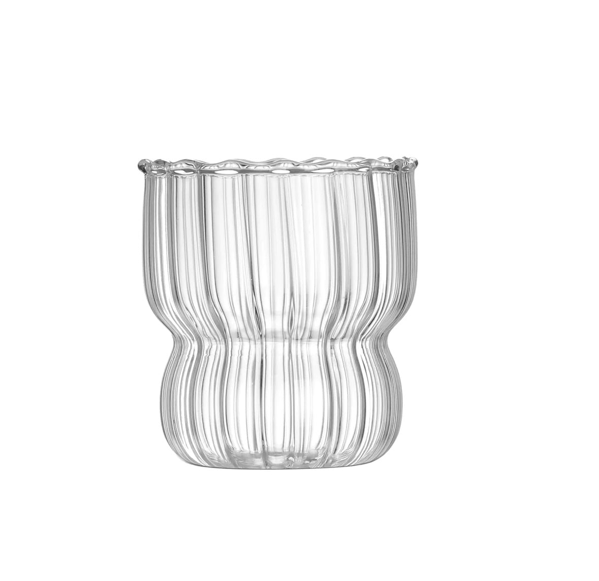 2er Set 'Stripe' Borosilikatglas (310ml) - Namsalhome