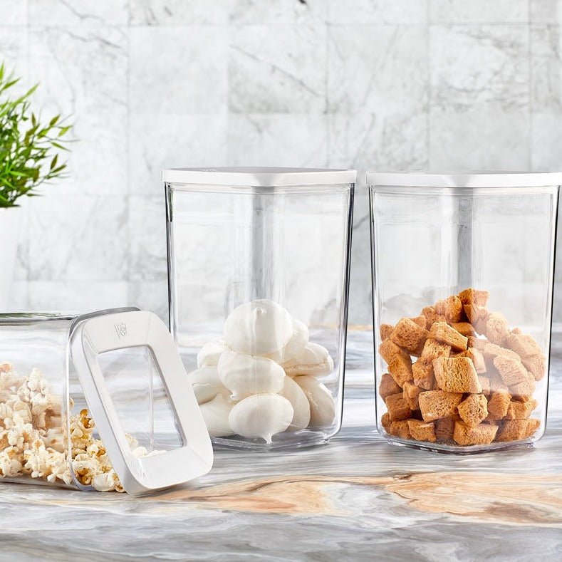 3er Set Quadratischer Vorratsbehälter (1200ml) - Namsalhome