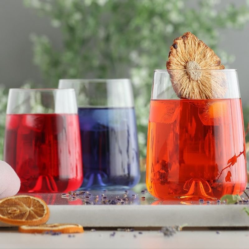 3er Set 'Terra Goblet' Trinkglas (360ml) - Namsalhome