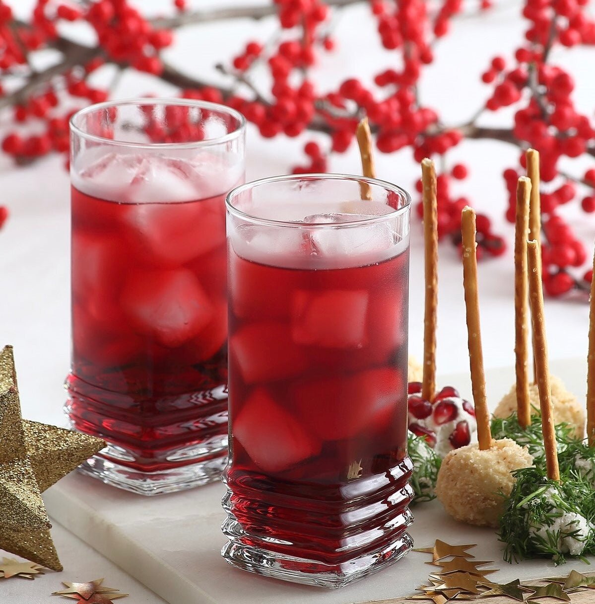 4er Set 'Lav Elegan Long' Trinkglas (335ml) - Namsalhome