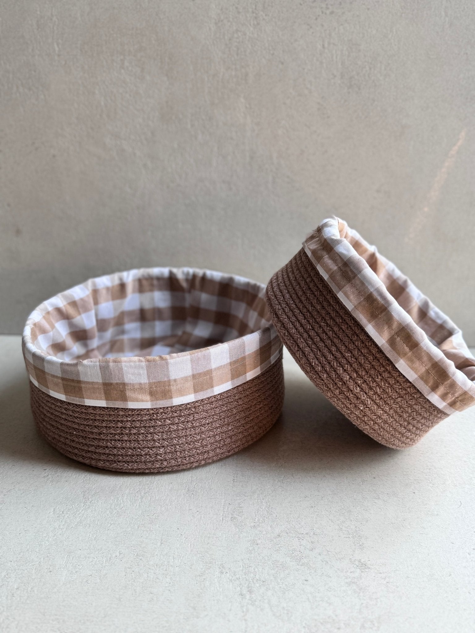 Brotkorb Braun (2er Set) - Namsalhome