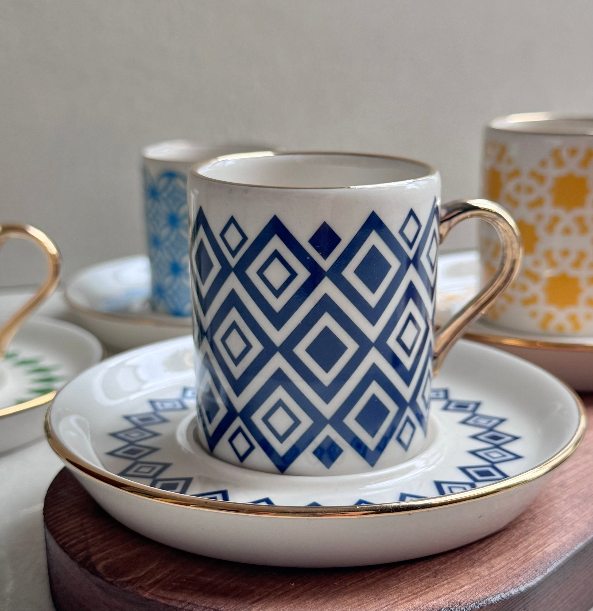 'Casablanca' Mokkatassen - Set 12tlg. für 6 Personen - Namsalhome
