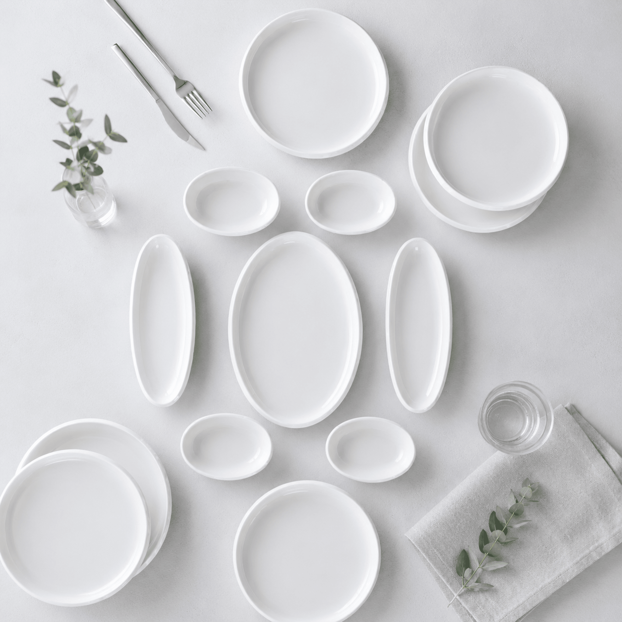 'Freya' Frühstücksset 13tlg. für 6 Personen - Namsalhome