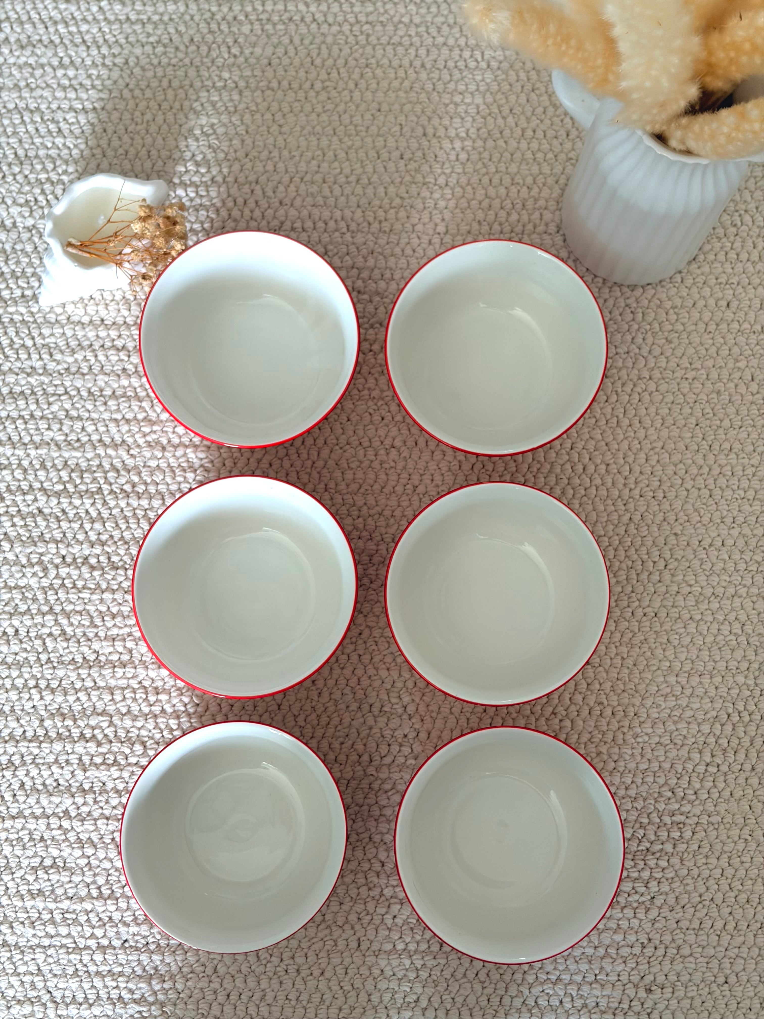 Kermaikschalen Set 6er