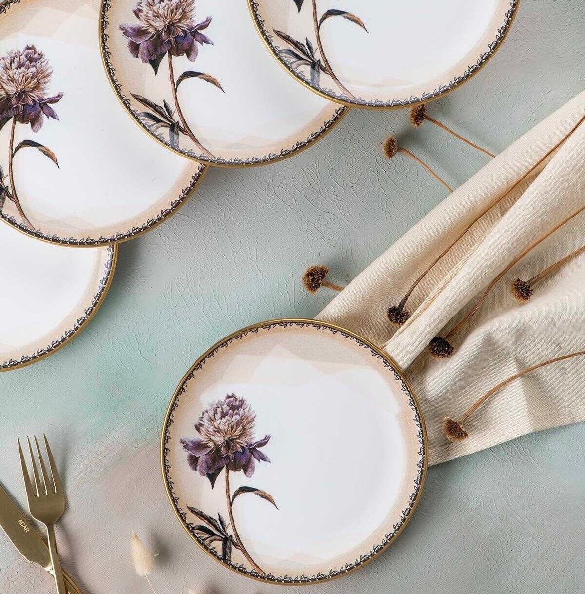 'Nova' Dessertteller 6er Set (⌀19cm) - Namsalhome