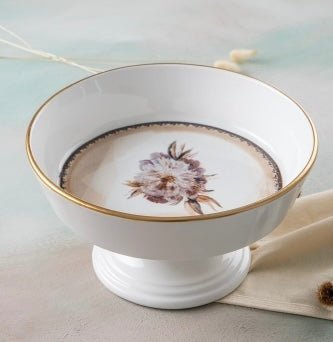 'Nova' Servierschale mit Fuß - Namsalhome