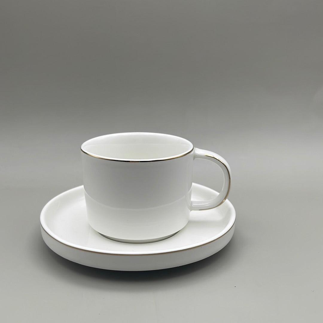 'Serenova Gold' Mokkatassen - Set 12tlg. für 6 Personen - Namsalhome